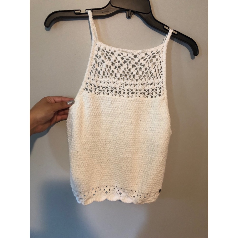 Woven Crop Top